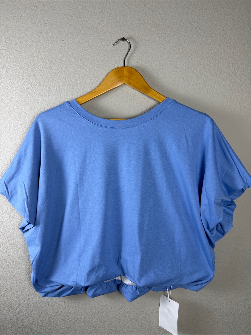 Size S Only Relaxed Light Blue Short Sleeve Top